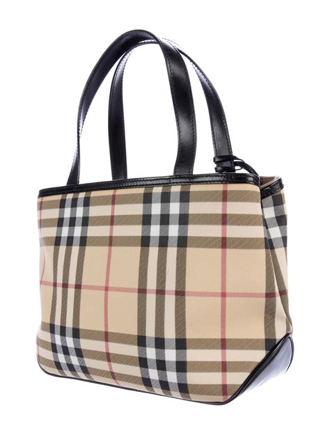 burberry small nova check tote price|Burberry nova check handbag.